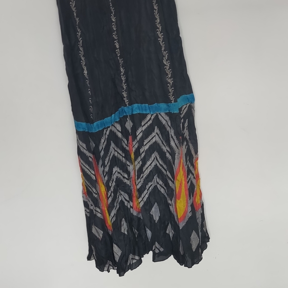 Luxury Brand Anupama Pure Silk Maxi Dress, Light Silk - Picture 4 of 9